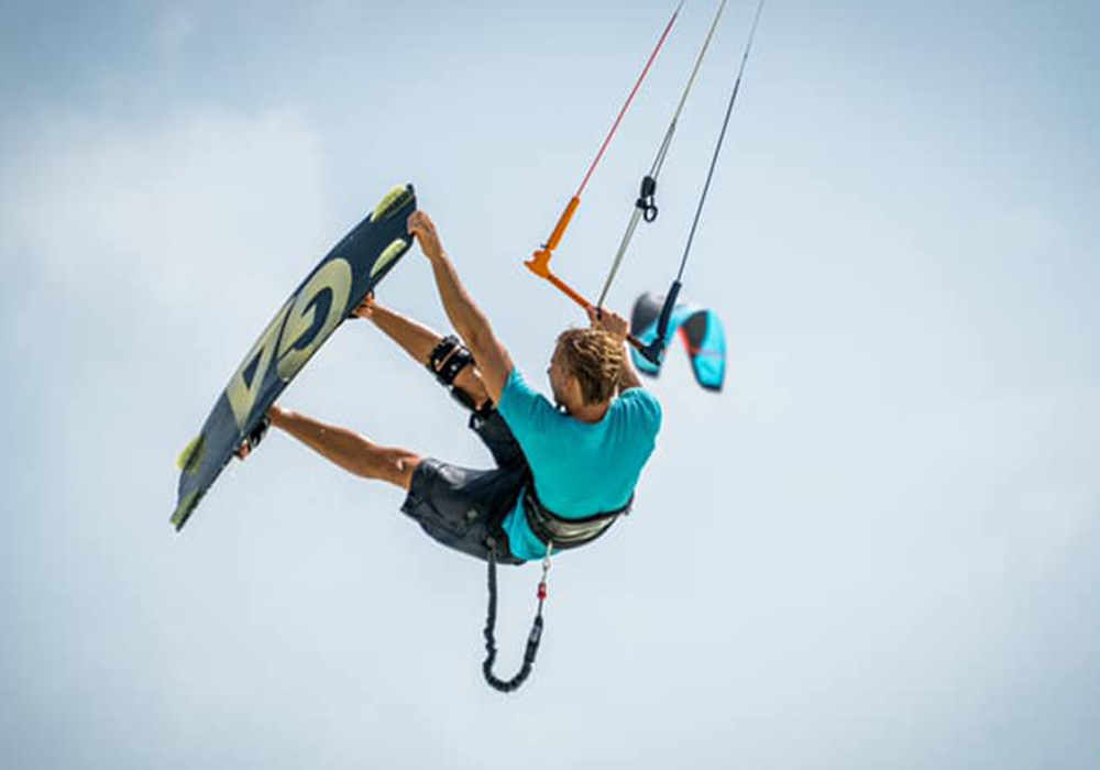 Kitesurfing in Zanzibar